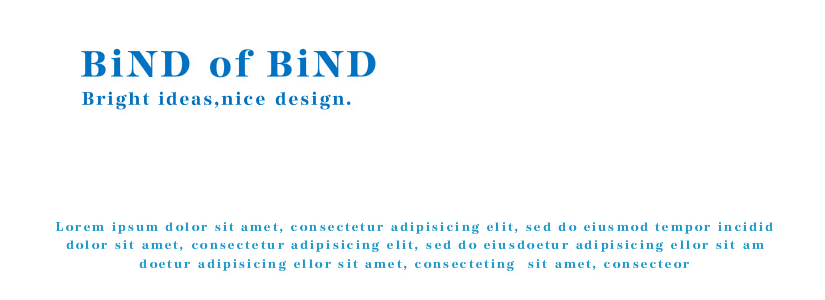 BiND of BiND -Bright ideas,nice design.-